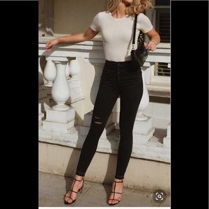 Kate spade black baguette retro bag